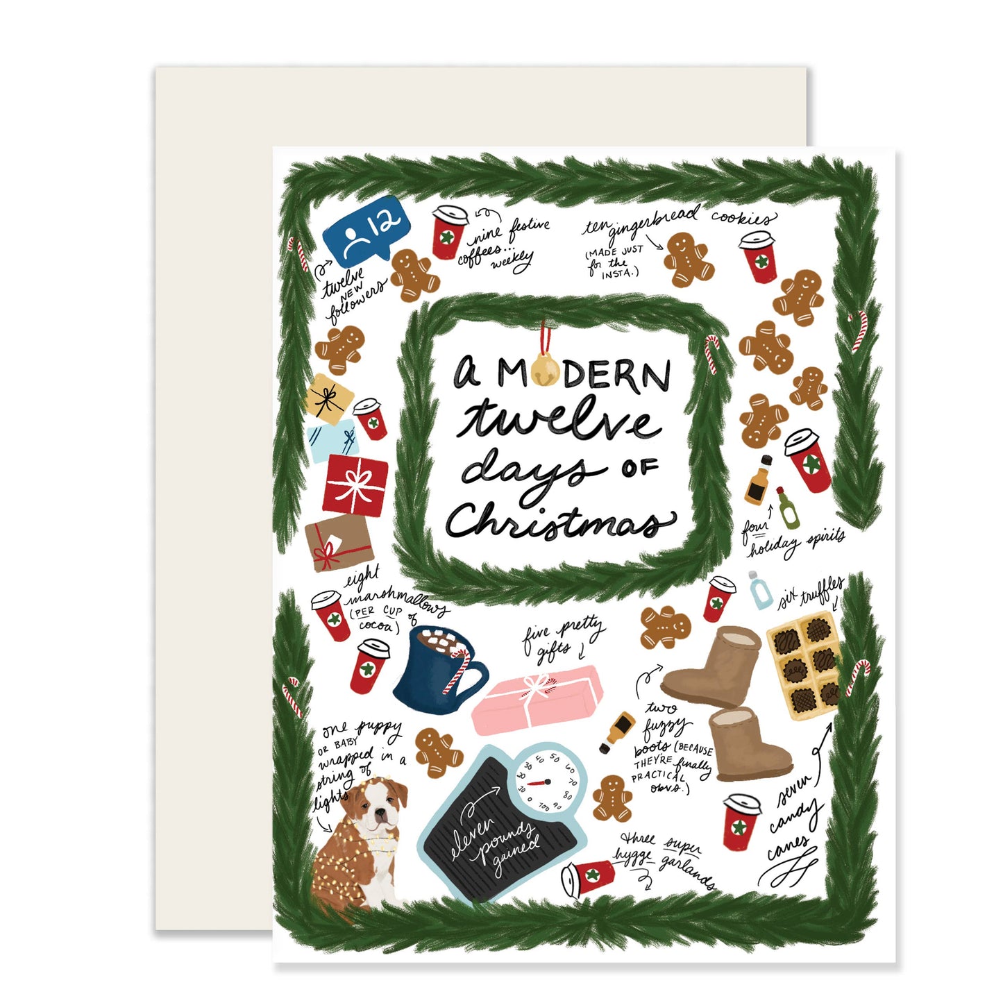 Slightly Stationery - Modern 12 Days