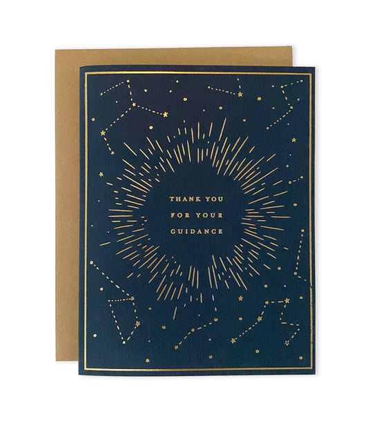The Wild Wander - Thank You for Your Guidance Stars Greeting Card