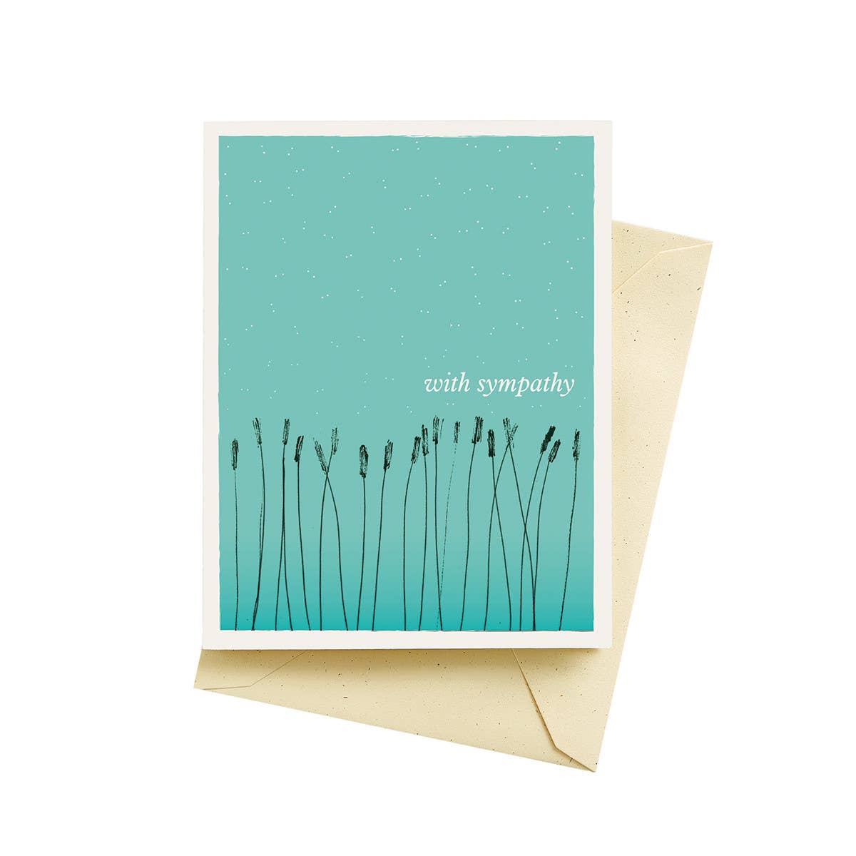 Seltzer Goods - Cattails Sympathy Cards