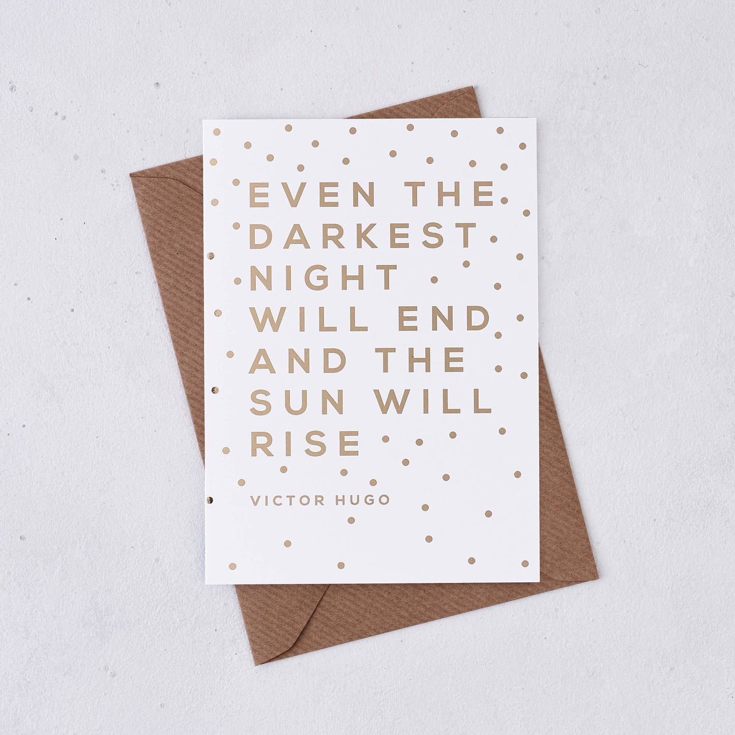 Bookishly - The Darkest Night Greeting Card