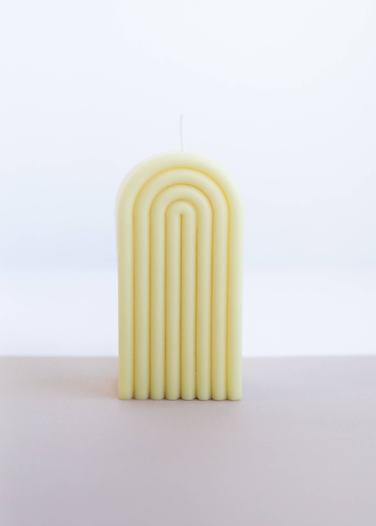JaxKelly - Tall Arch Butter Candle