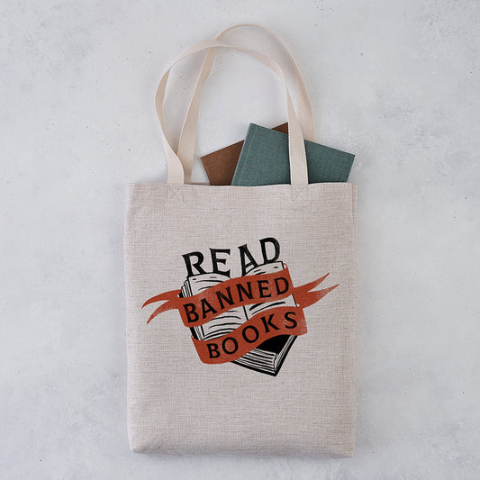 Bookishly - Read Banned Books - Literature Tote Bag
