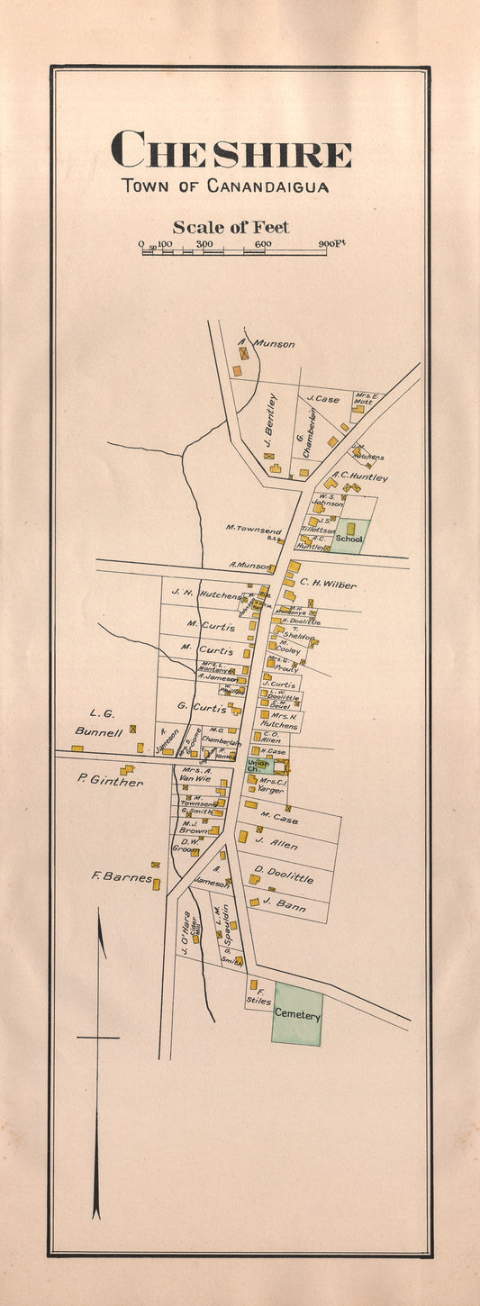 Cheshire - Town of Canandaigua - Print - Stomping Grounds