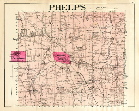 Town of Phelps, NY - Print - Stomping Grounds