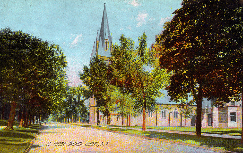 Saint Peter’s Church, Geneva, NY - Print - Stomping Grounds