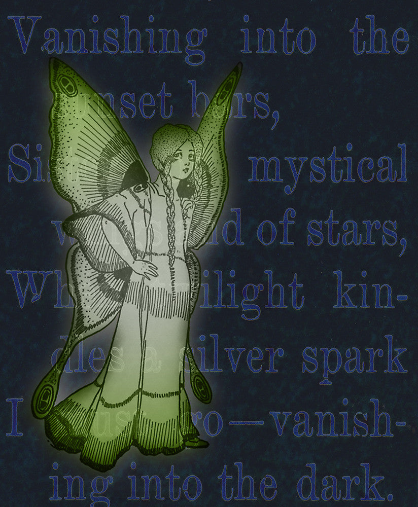 Fairy Print: The Night Moth - Print - Stomping Grounds