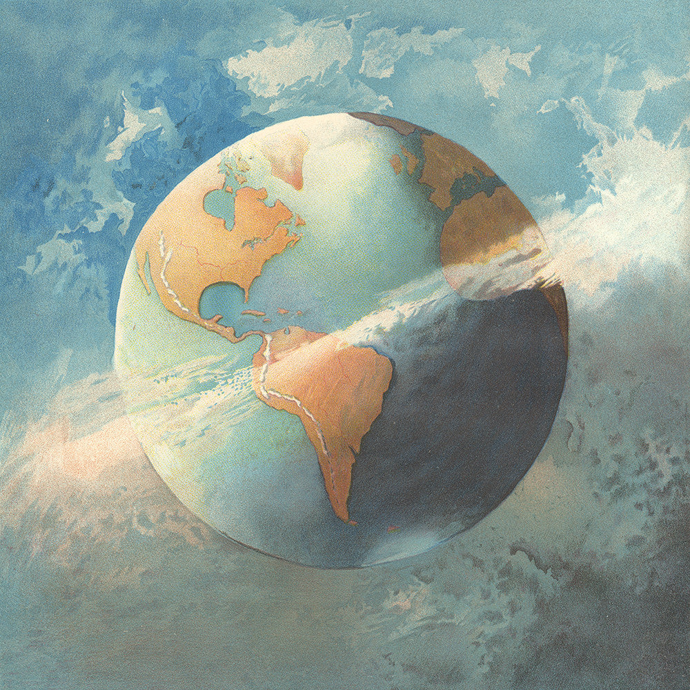 Illustration of the Earth - Print - Stomping Grounds