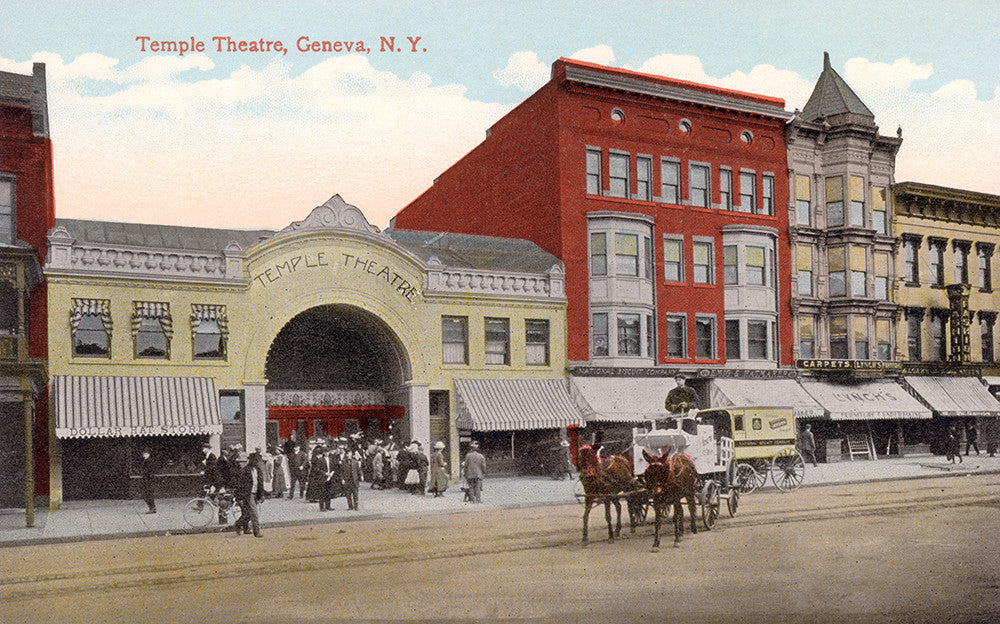 Temple Theatre, Geneva, NY - Print - Stomping Grounds