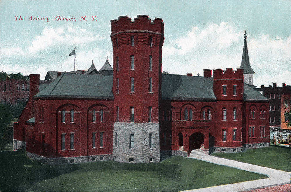 The Armory, Geneva, NY - Print - Stomping Grounds