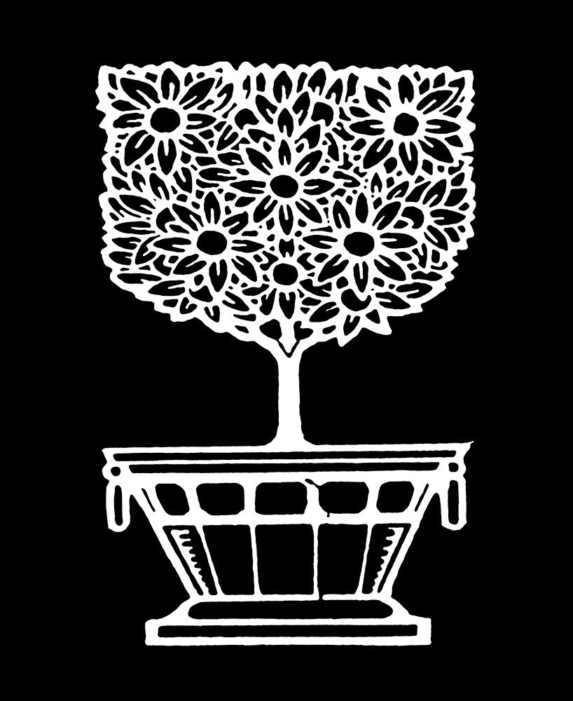 Shrub Woodblock Print - Print - Stomping Grounds