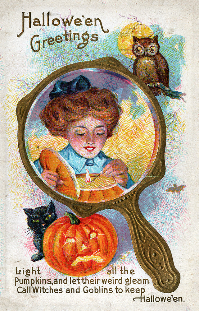 Hallowe'en Greetings - Print - Stomping Grounds