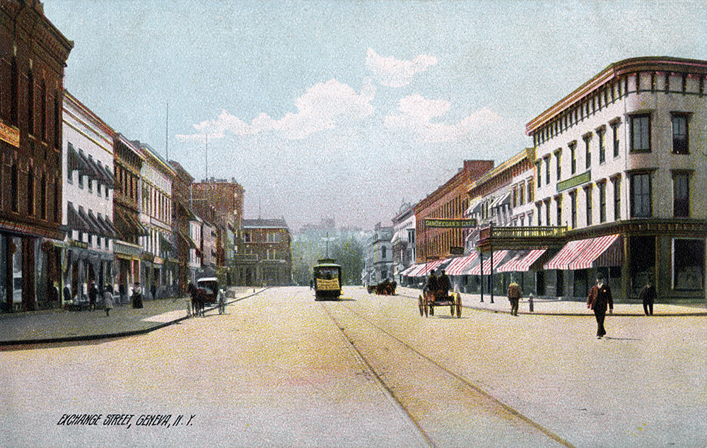 Exchange St., Geneva NY - Print - Stomping Grounds