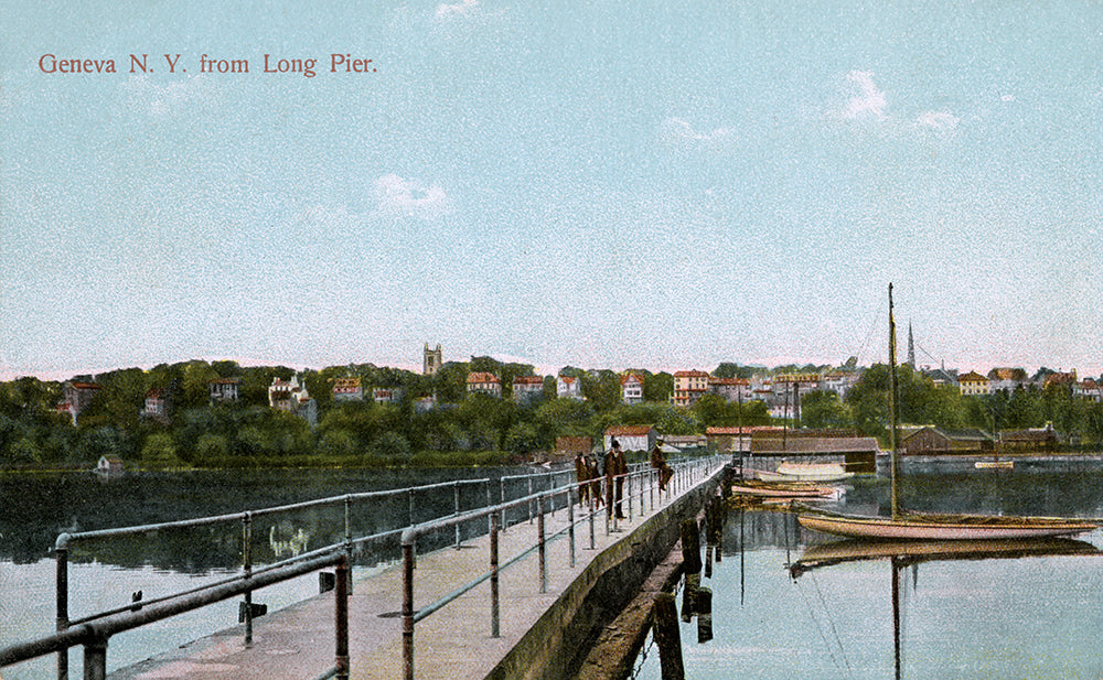 Geneva, NY From Long Pier - Print - Stomping Grounds