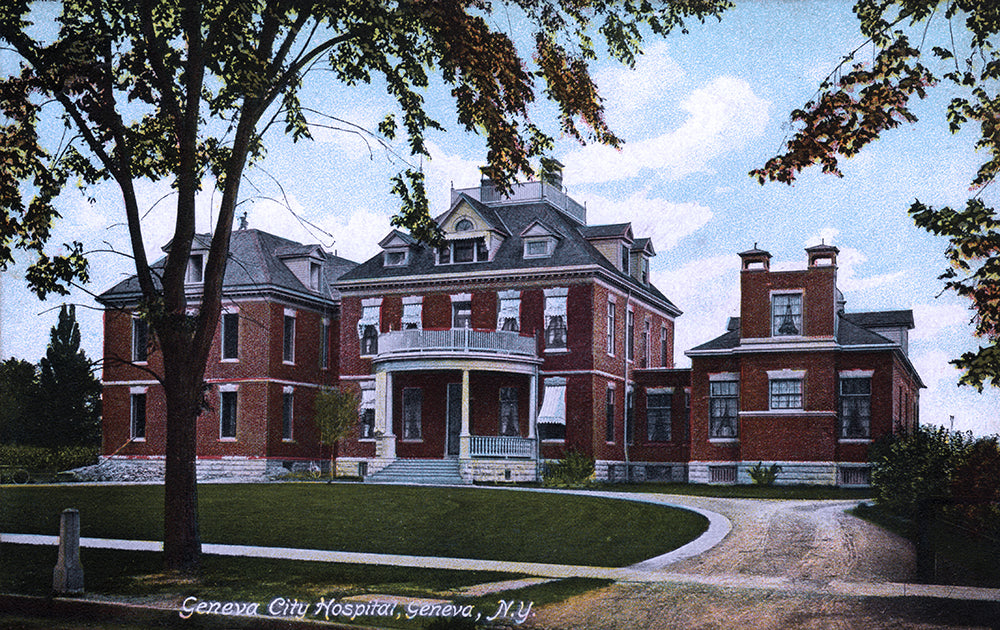 Geneva City Hospital, Geneva NY - Print - Stomping Grounds