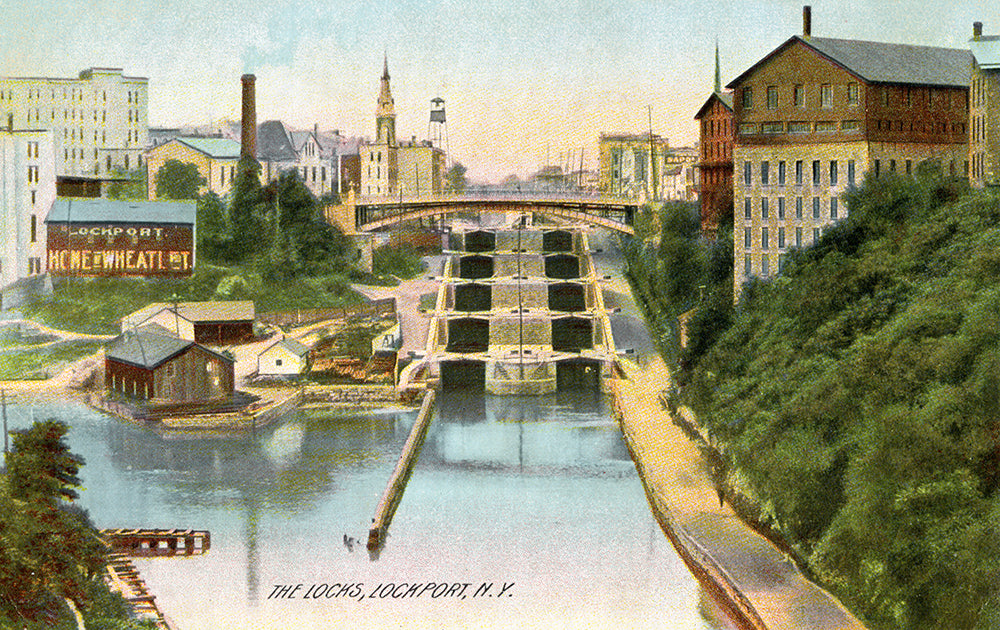 The Locks, Lockport, NY - Print - Stomping Grounds