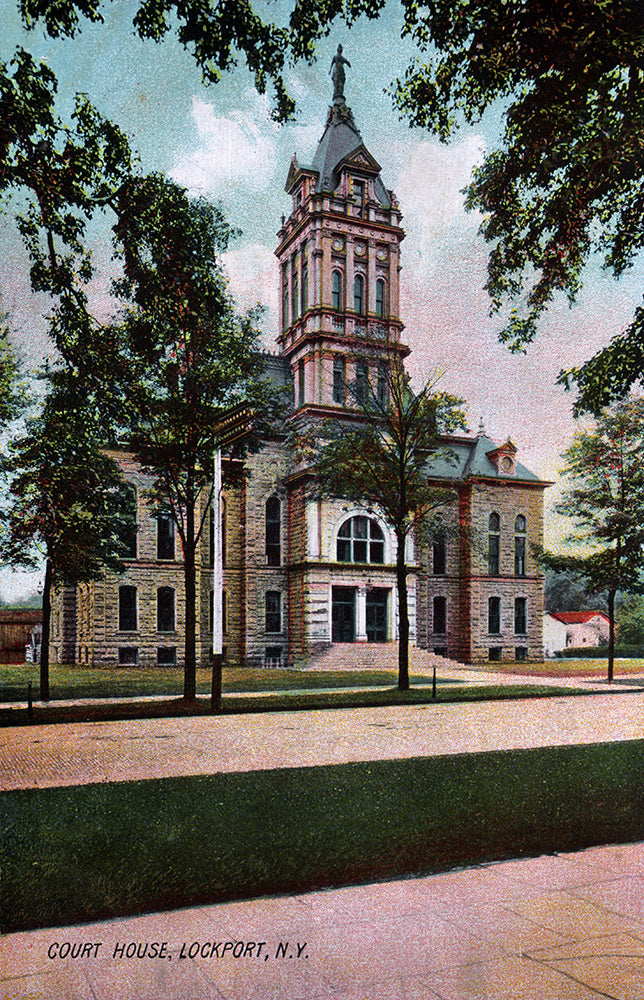 Courthouse, Lockport, NY - Print - Stomping Grounds