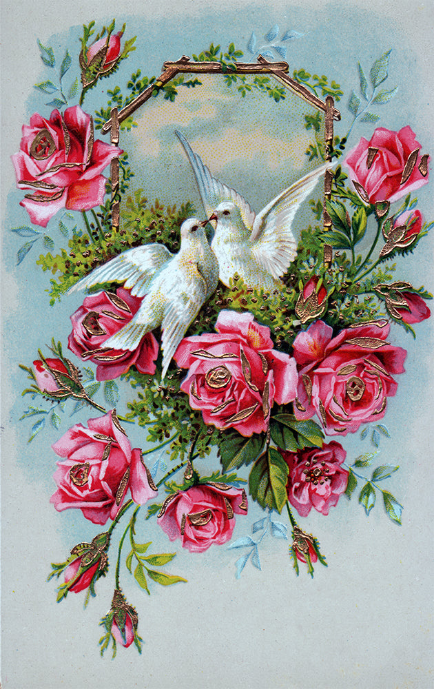 Floral Doves - Print - Stomping Grounds