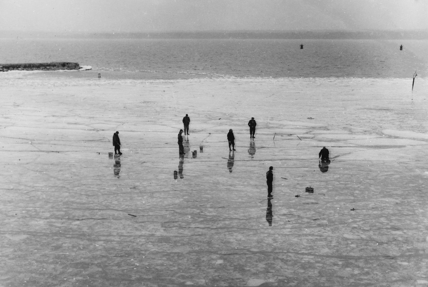 All Froze Over- Ice Fishing - Print - Stomping Grounds