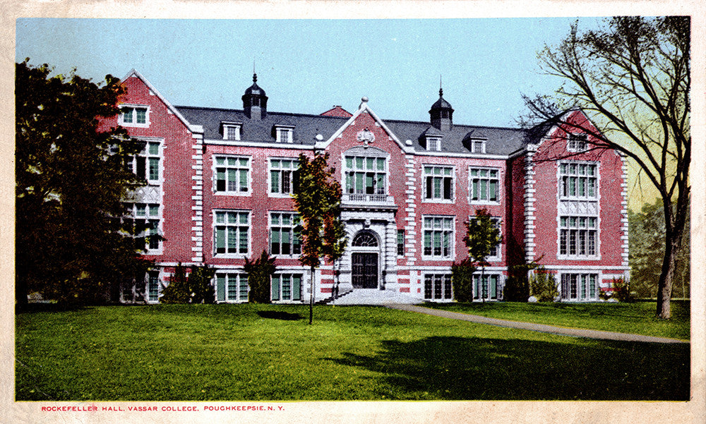 Rockefeller Hall, Vassar College, Poughkeepsie, NY - Print - Stomping Grounds
