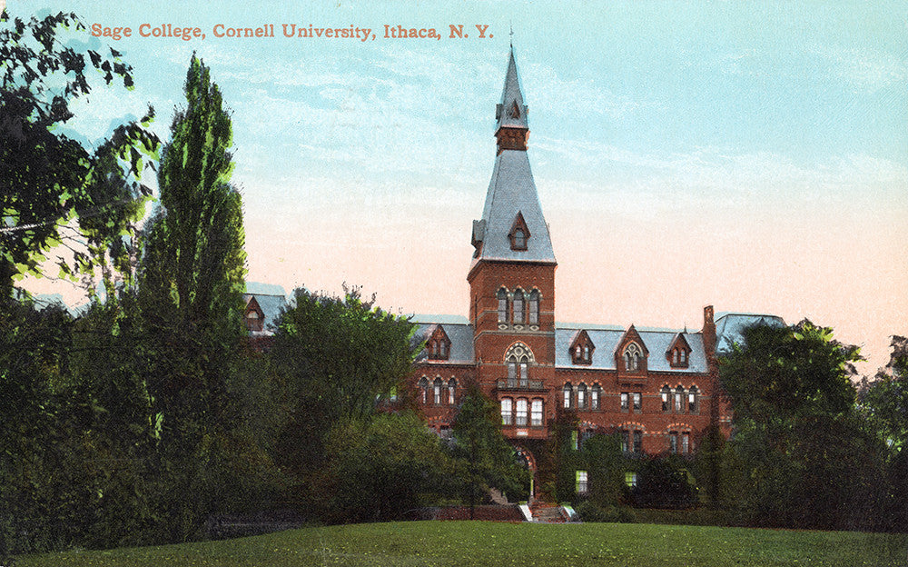 Sage College, Cornell University, Ithaca, NY - Print - Stomping Grounds