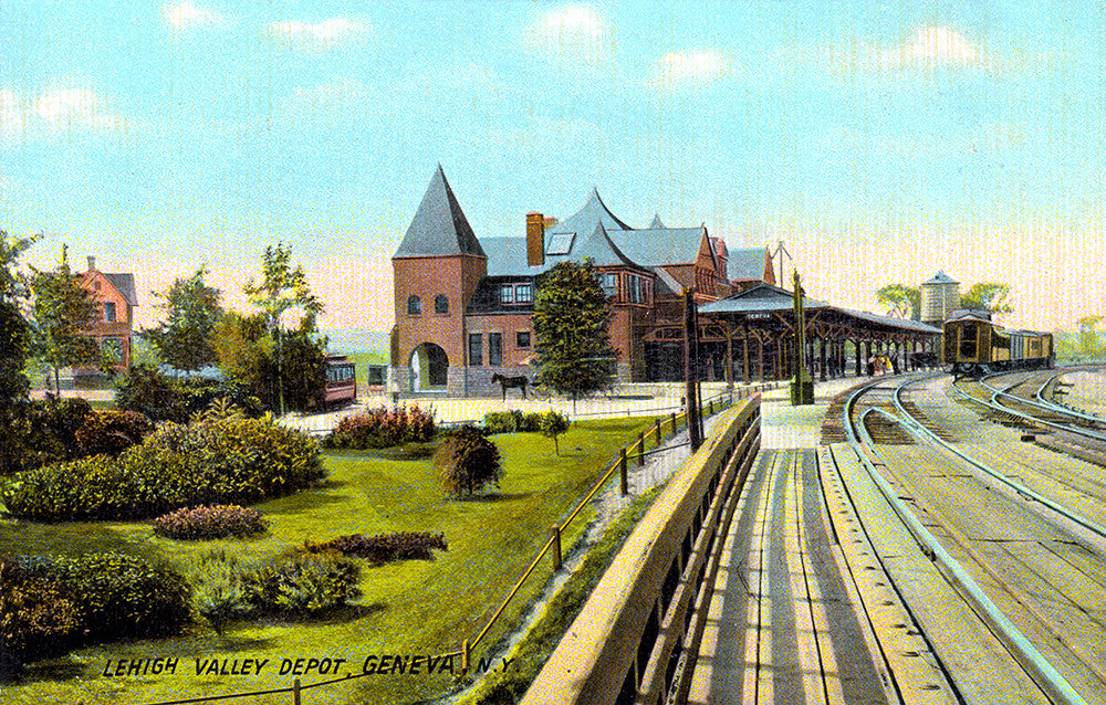 Lehigh Valley Depot, Geneva, NY - Print - Stomping Grounds