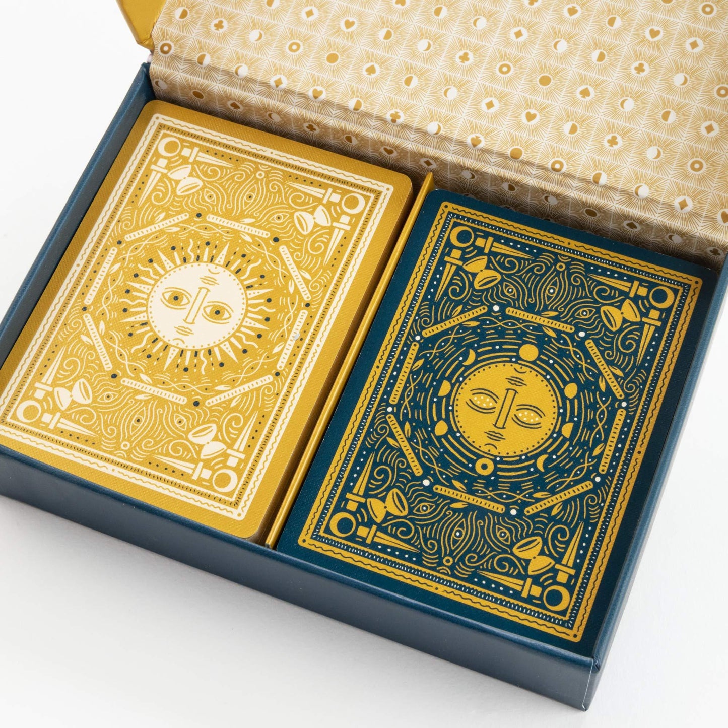 Illuminated Playing Cards by Caitlin Keegan - Two Decks for Games and Tarot