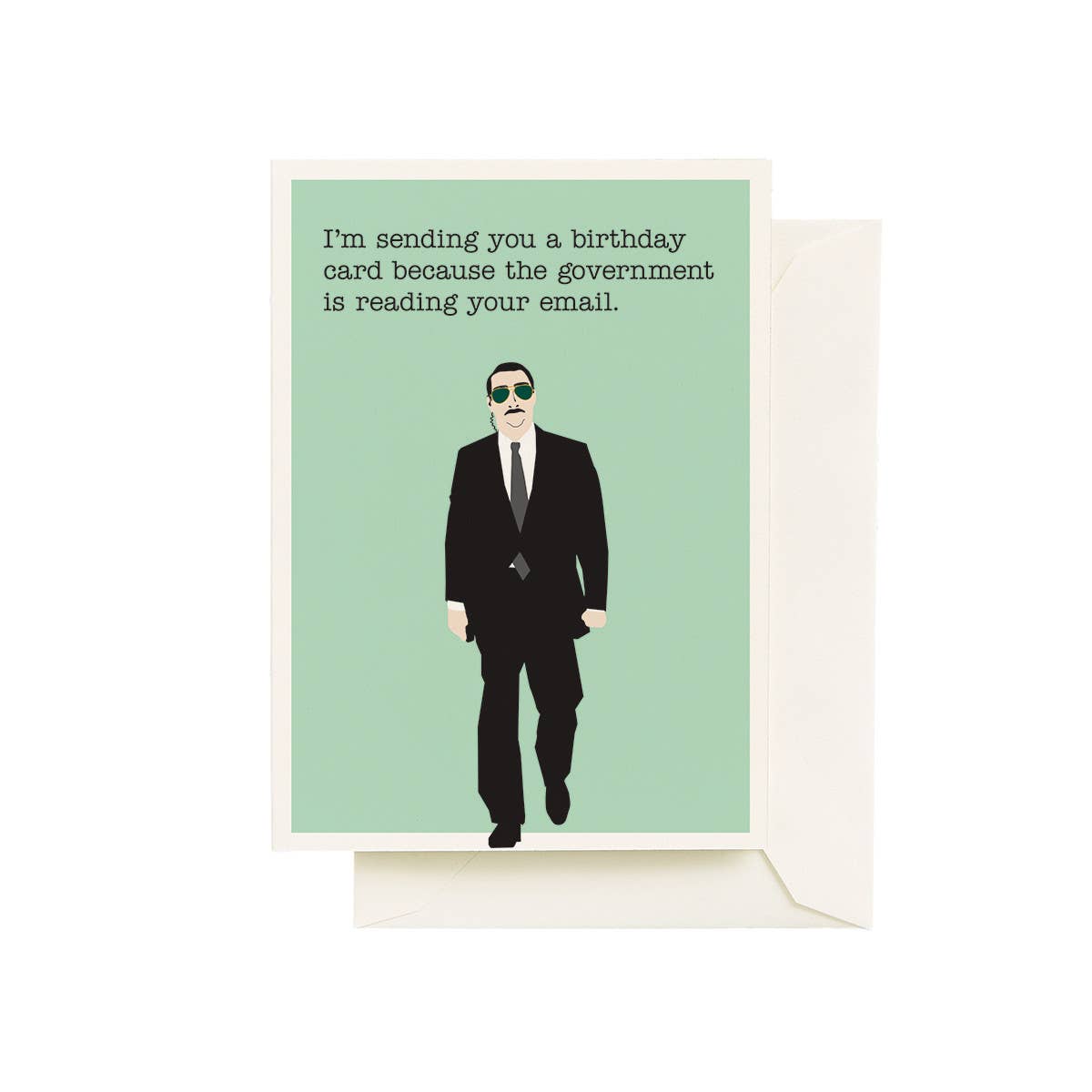 Seltzer Goods - Govt Spy Birthday Cards