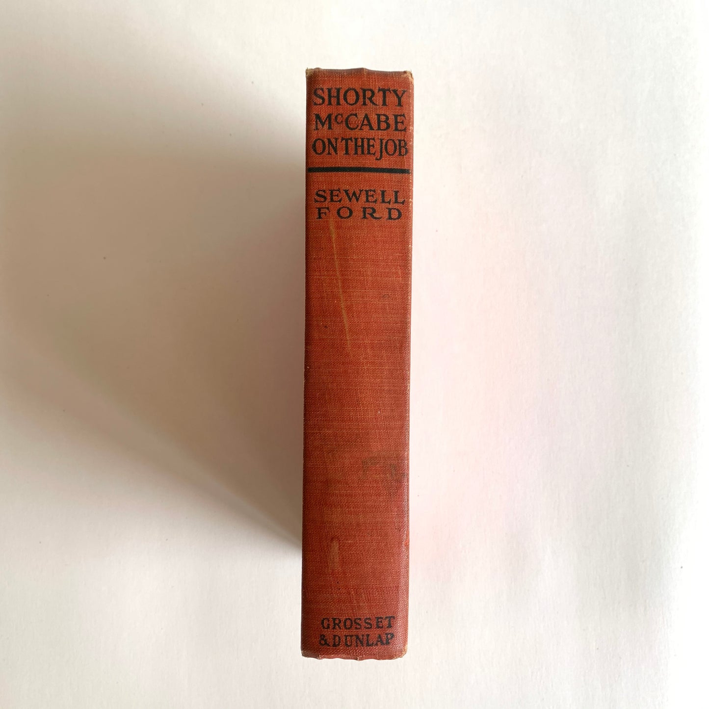 Vintage Book- Shorty McCabe on the Job by Sewell Ford