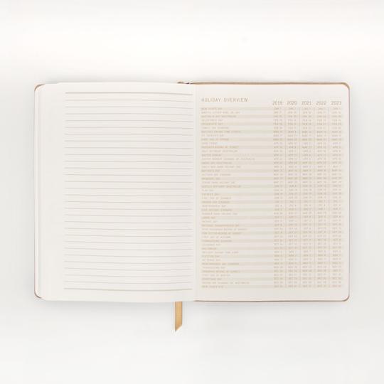 Vegan Suede Journal- Dusty Blush