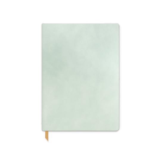 Vegan Suede Journal- Mint