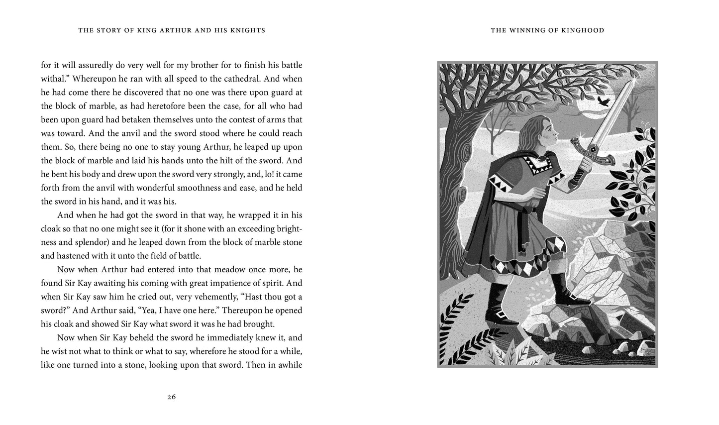 The Story of King Arthur and His Knights (Signature Clothbound)
