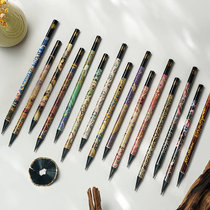 Paperblanks Floralia 4-Pack Pencils