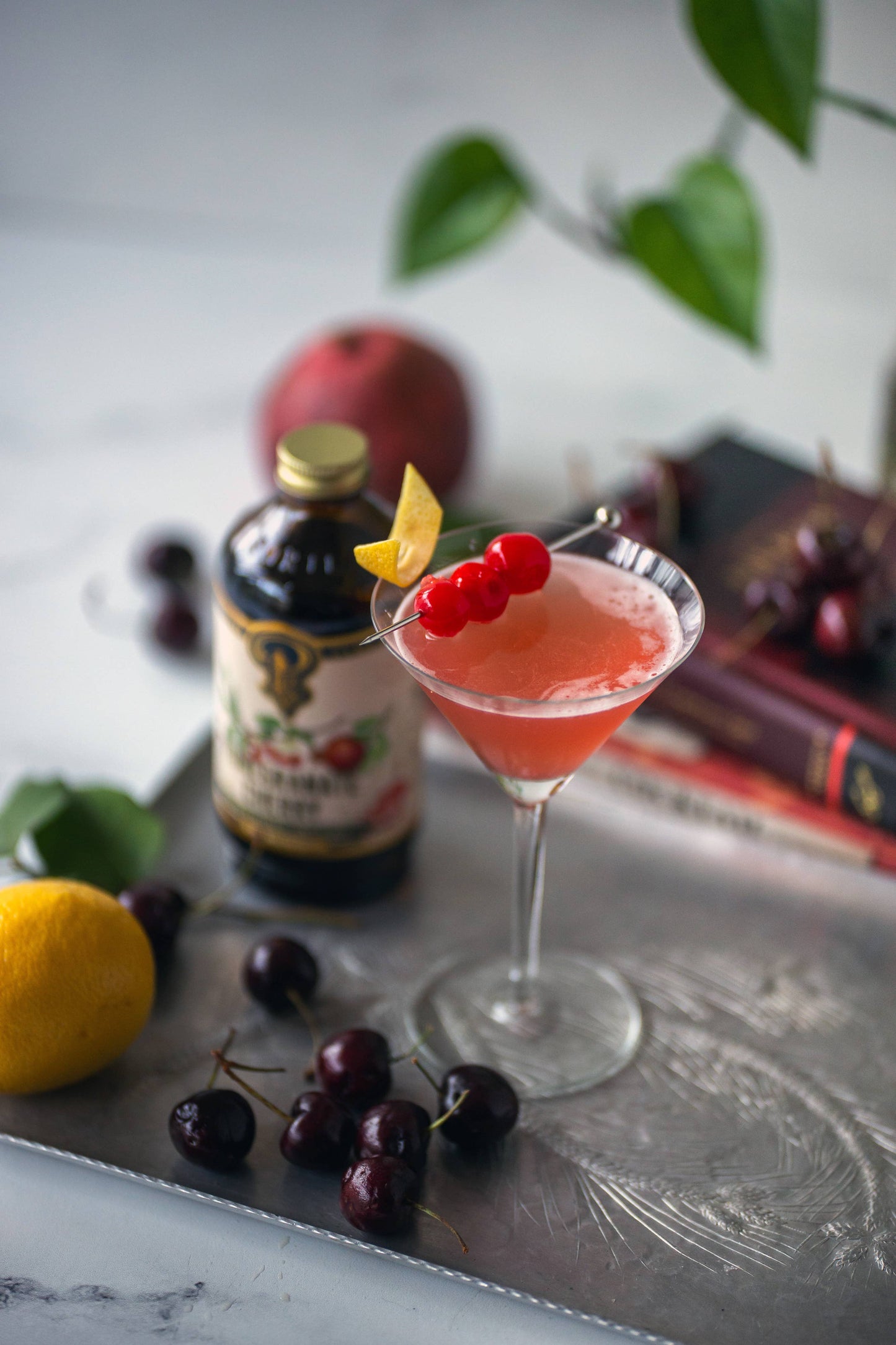 Portland Syrups - Pomegranate Cherry Syrup 3.4oz  - Cocktail / Mocktail Mixer