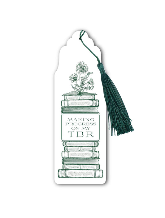 Rust Belt Love Paperie - Making Progress On My TBR Bookmark - Stomping Grounds