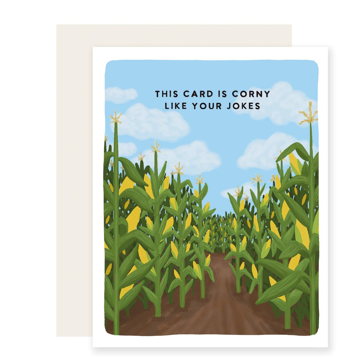 Slightly Stationery - Corny Like Your Jokes | Dad Jokes Father's Day Card