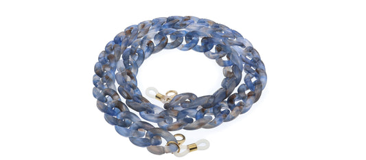 Peepers Eco Chain-Blue Quartz