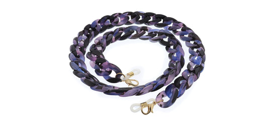 Peepers Eco Chain-Purple Quartz