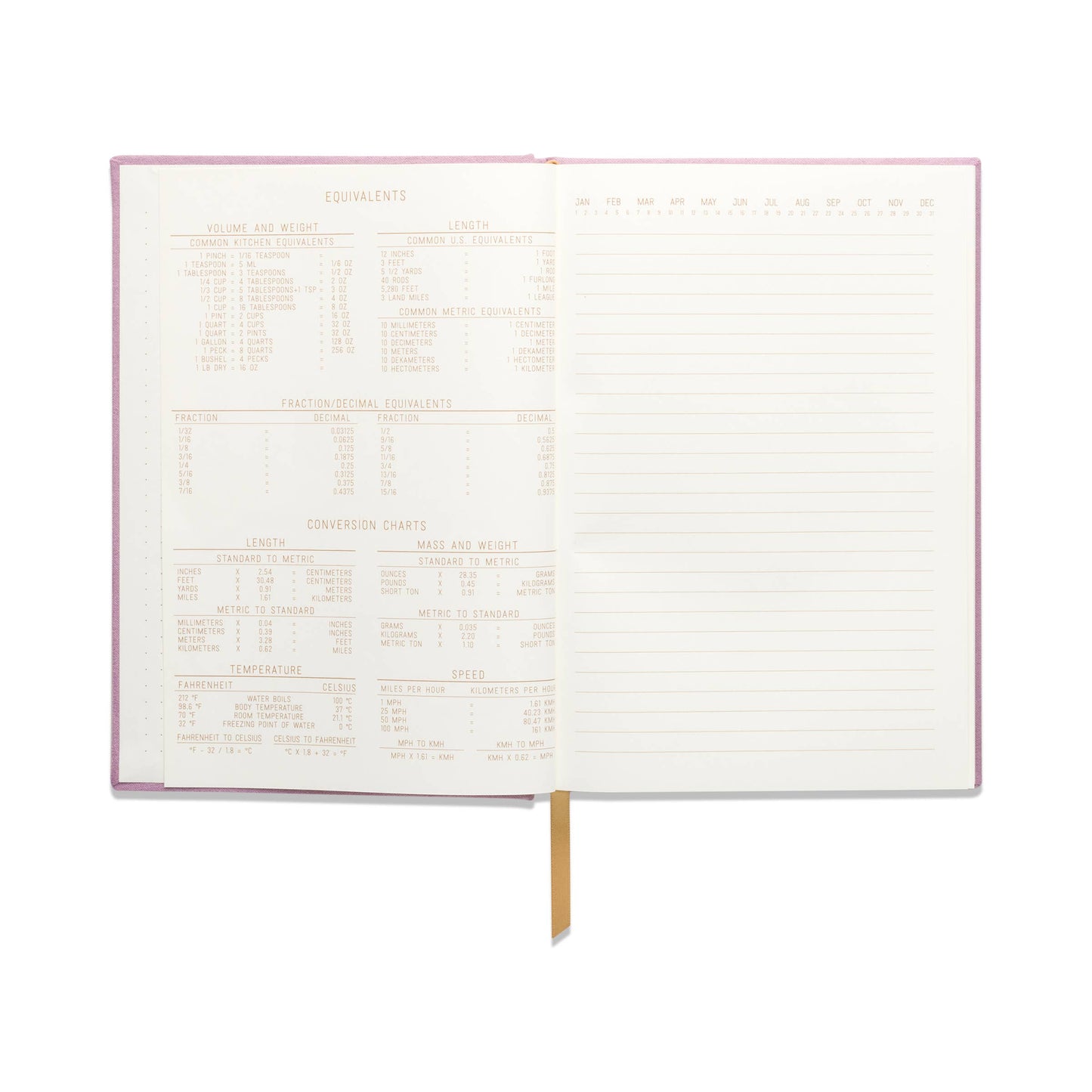 Suede Journal - Ochre Radiant Sun Block