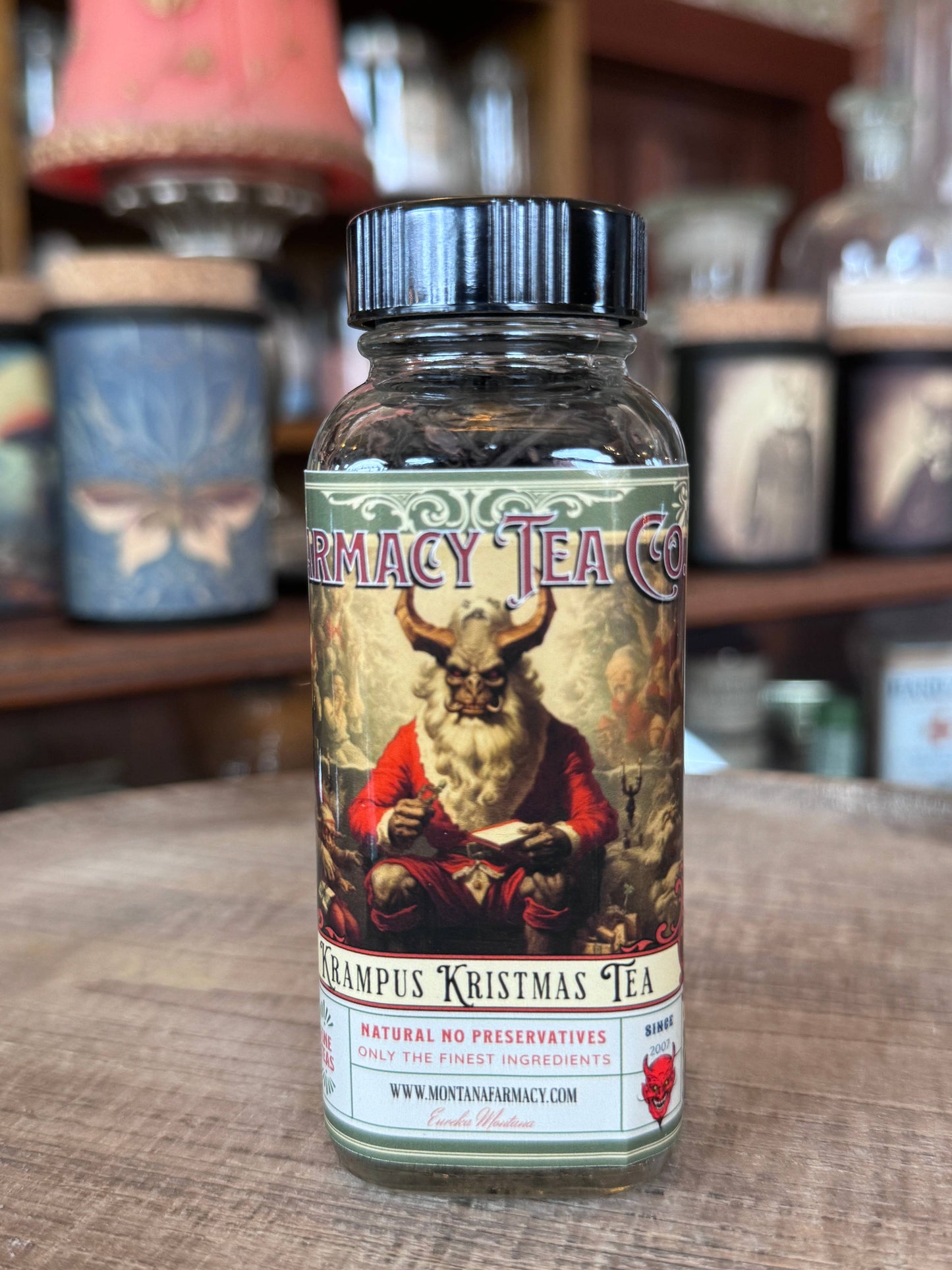 Montana Farmacy - It's a Krampus Christmas! Delish tea Nordic Smoke