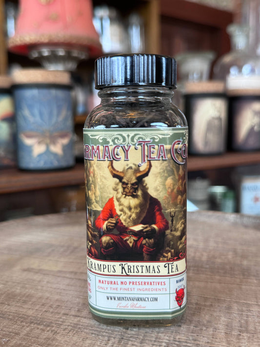 Montana Farmacy - It's a Krampus Christmas! Delish tea Nordic Smoke