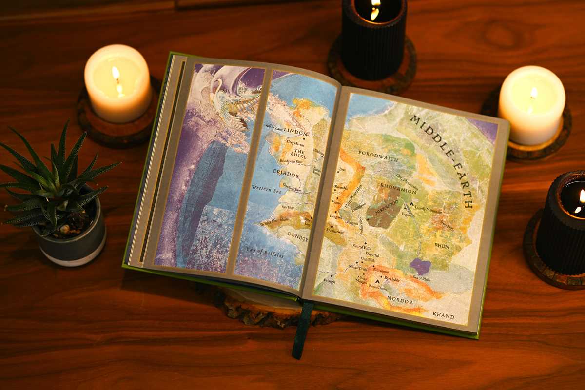 Atlas of Tolkien Deluxe Edition by David Day: Hardcover
