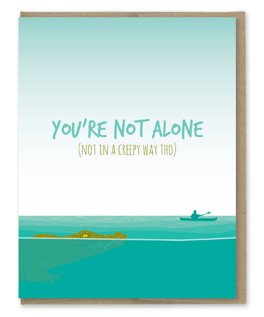 Modern Printed Matter - You're Not Alone Card