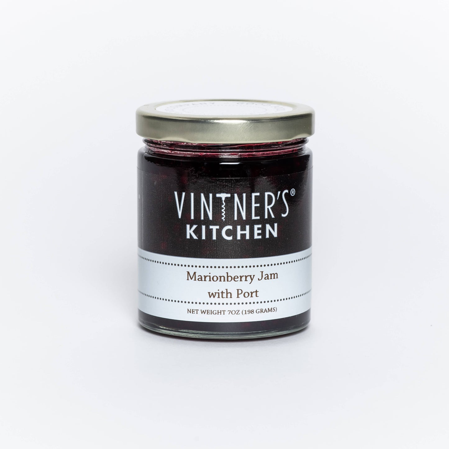 Vintner's Kitchen LLC - Marionberry Jam With Port: 7 ounce