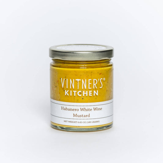 Vintner's Kitchen LLC - Habanero White Wine Mustard: 6.65 ounce