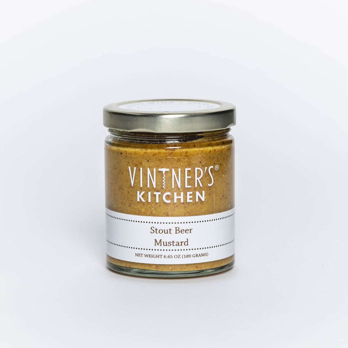 Vintner's Kitchen LLC - Stout Beer Mustard: 6.65 ounce