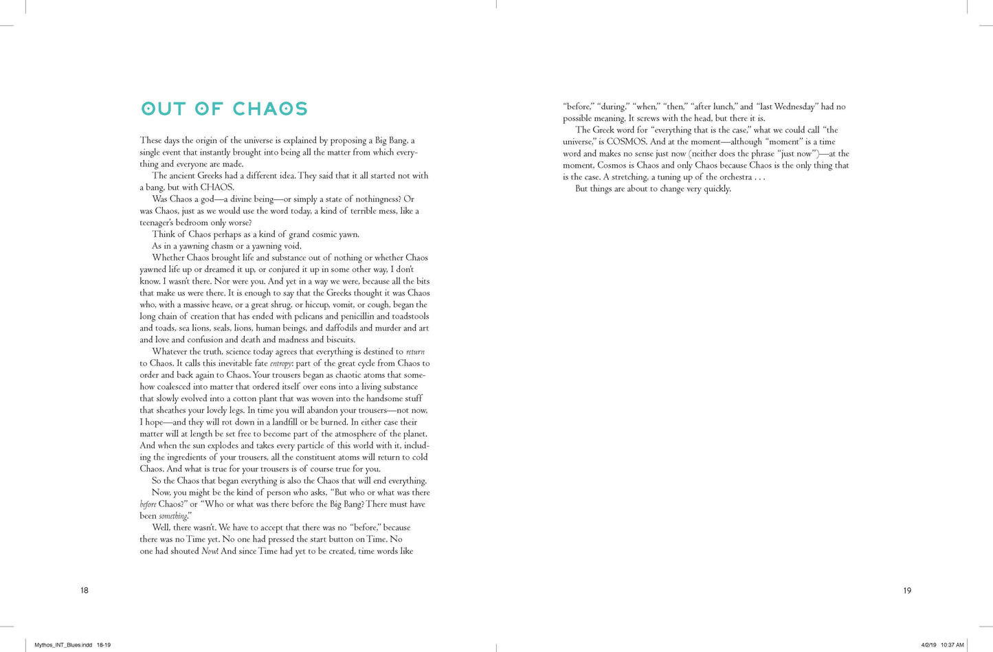 Chronicle Books - Mythos