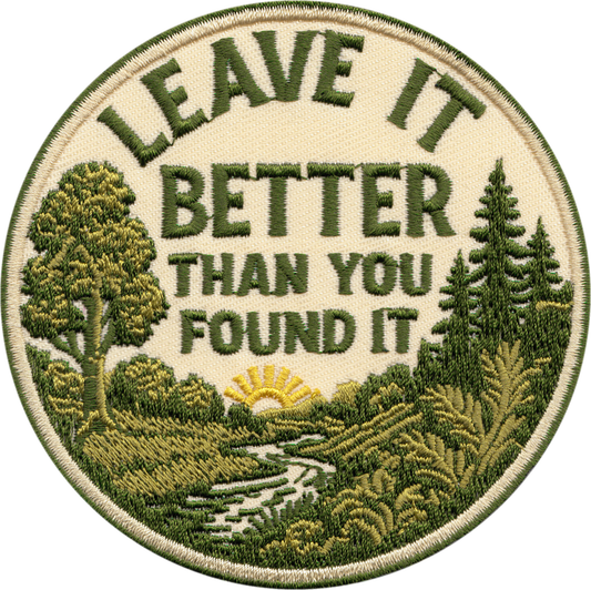 Patch - Leave It Better Than You Found It - Nature Camping 