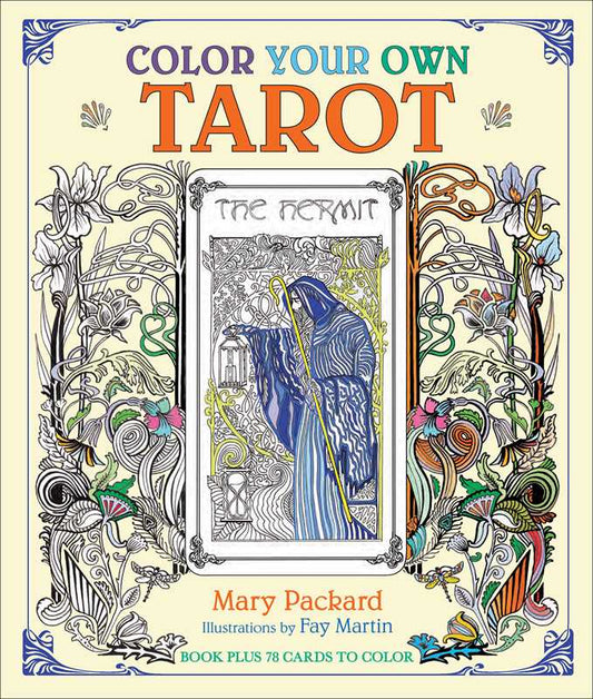 Simon & Schuster - Color Your Own Tarot by Mary Packard: Kit - Paperback; 96 pages / English