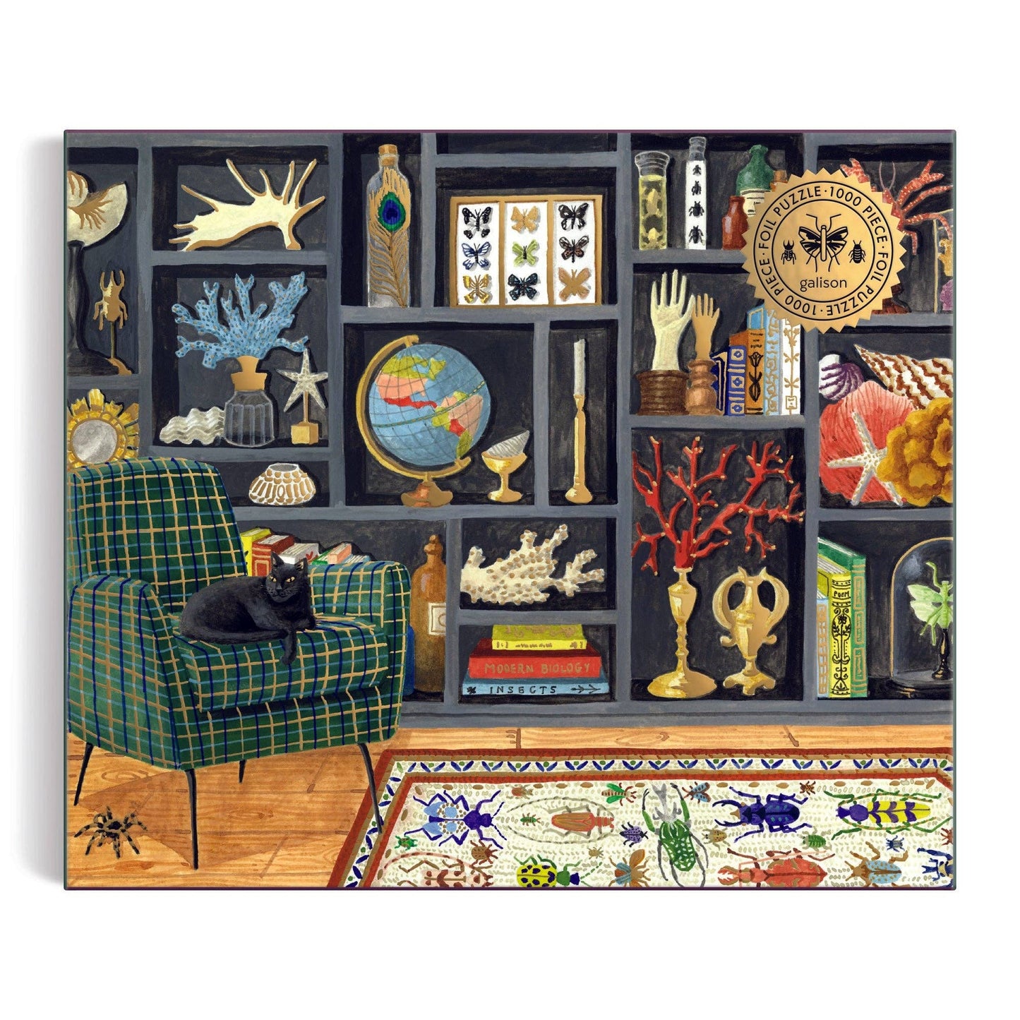 Chronicle Books - Eclectic Treasures 1000 Piece Foil Puzzle