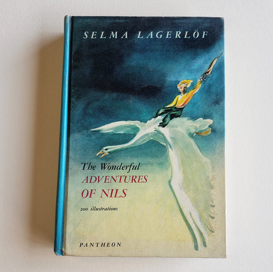 Vintage Book- The Wonderful Adventures of Nils by Selma Lagerlof (Children's)